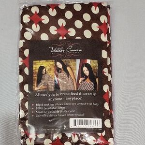 Udder Covers Brown Polka Dot Nursing Cover for Kids